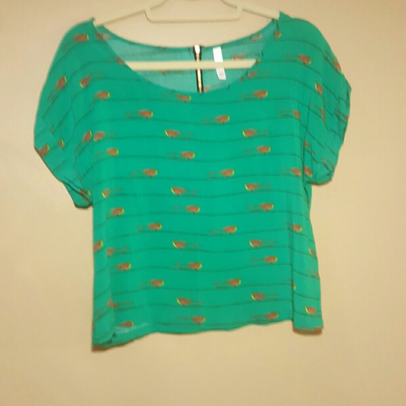 Teal top