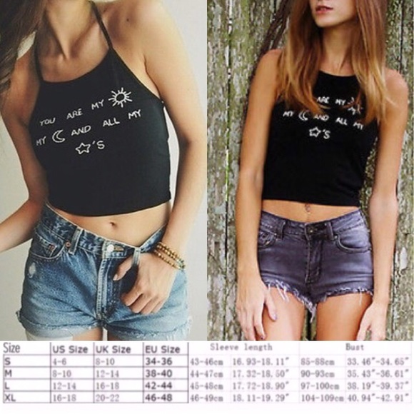 🆕 JENNIFER Graphic Halter Crop Top - Picture 2 of 8