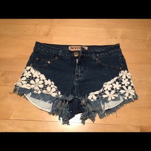 Jean shorts