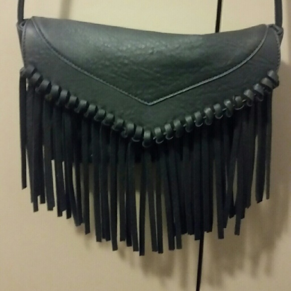 Black leather purse - Picture 2 of 3