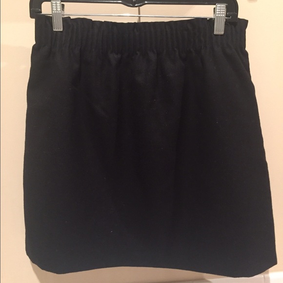 J Crew City Mini Wool Skirt