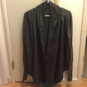 Long sleeved Lululemon drape jacket