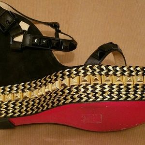 Authentic Christian Louboutin Wedges