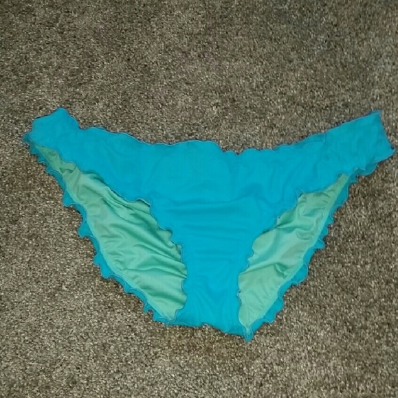 VS Blue Bikini Bottoms!