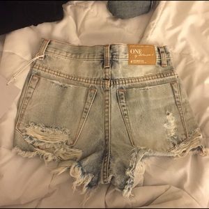 One teaspoon cheeky diamonde Romeos shorts