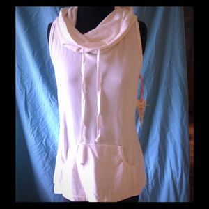 🆕 New Pink Lotus Cowl Neck Tank