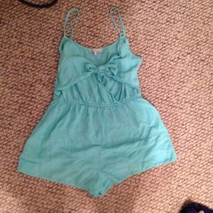 Blue romper