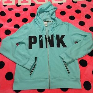 PINK Full-Zip Hoodie