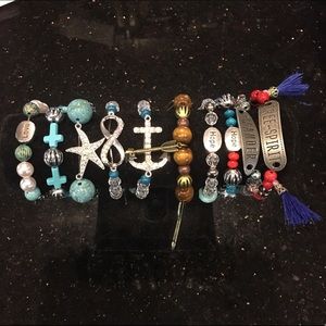 follow @designsbrival handmade bracelets