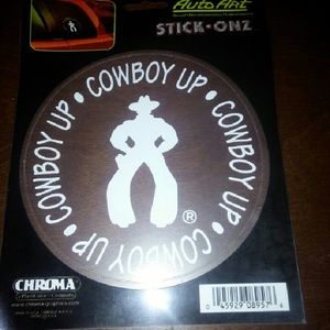 COWBOY UP/DECAL *Auto art(chroma)*