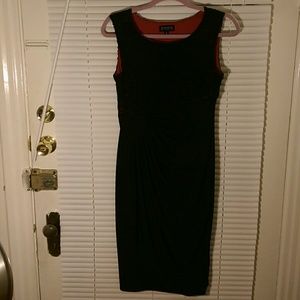 Black women's cocktail lace dress size 6