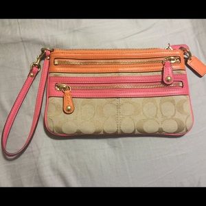 Coach Wristlet/Clutch