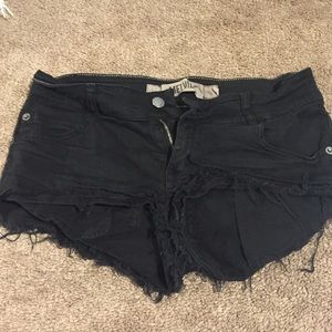 Black Brandy Melville S/M shorts.