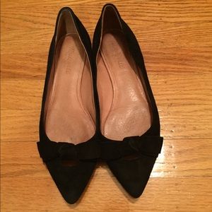 Madewell size 9 black suede flats