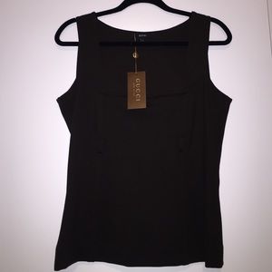 Authentic new with tags brown Gucci top