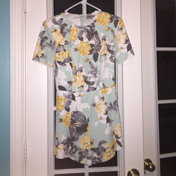 ASOS floral romper