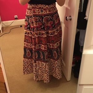 Beautiful Indian wrap skirt