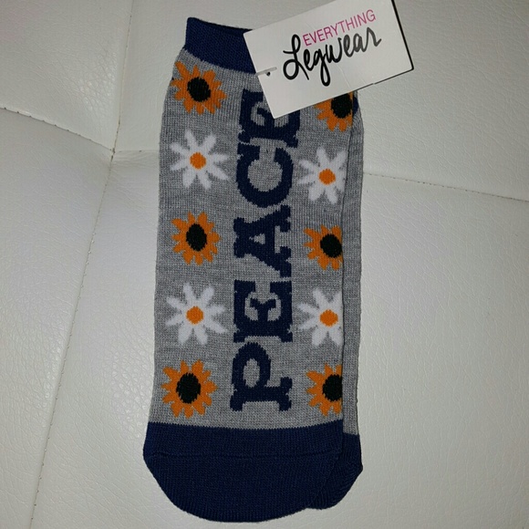 Peace  Ankle Socks - Picture 1 of 1