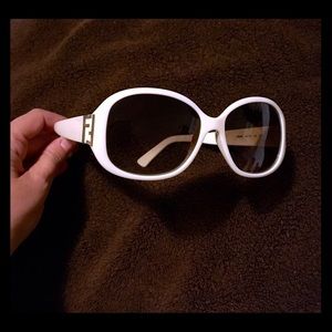 Fendi White Sunglasses w/ Case