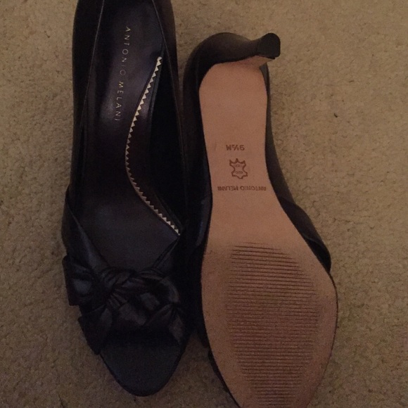 Antonio Melani all leather shoes. - Picture 2 of 2