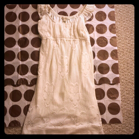 Cute Forever 21 white short dress