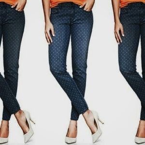 💥SALE💥 Lauren Conrad Polka Dot Blue Jeans