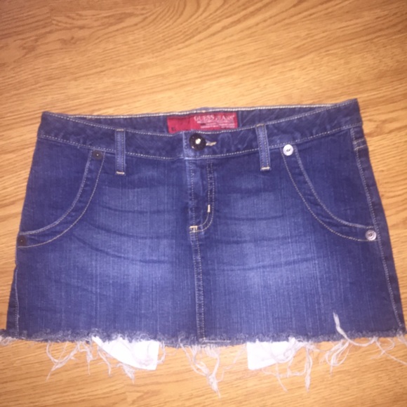 Denim Jean mini skirt in GREAT condition