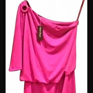 White House/Black Market One Shoulder Dress