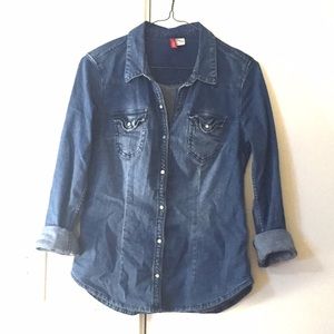 Forever 21 Chambray Button Down