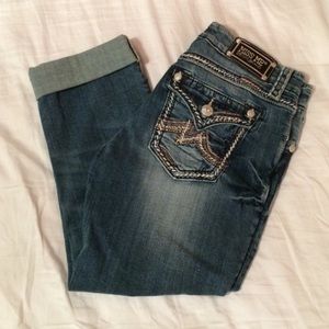 Like new Miss Me capris