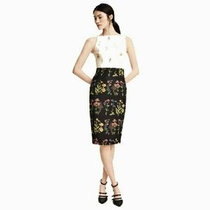 H&M Floral Dress with Exposed Zipper