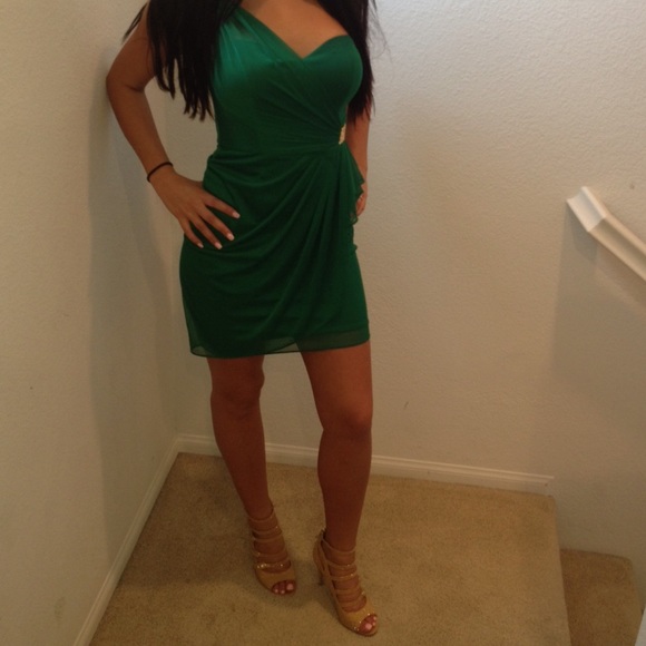 Green dress