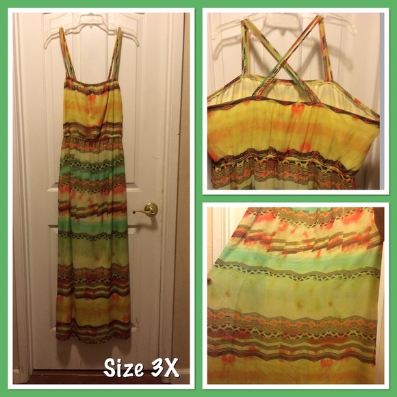Lane Bryant Dresses Plus Size Tank Top Maxi Dress Poshmark