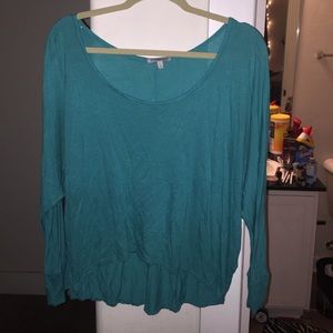 Teal long sleeve