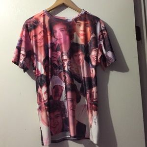 Harry Styles Collage Shirt
