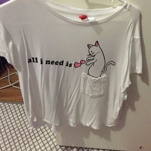 H&M Cat Tee