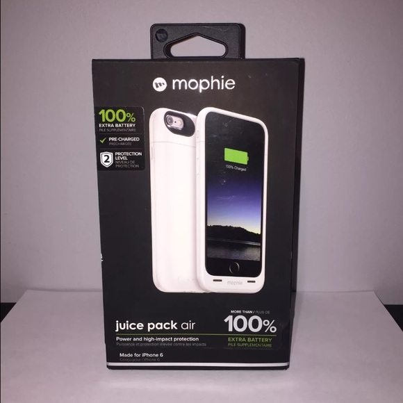 Mophie Juice Pack iPhone 6/6S 100% battery NWT - Picture 1 of 4