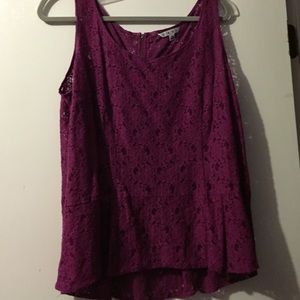 Lacy Tank Top