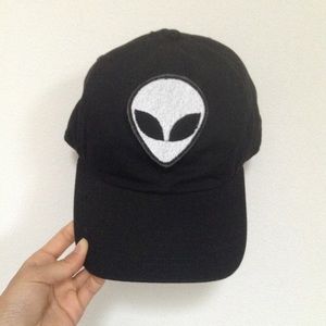 $15 on Merc! Black alien baseball hat