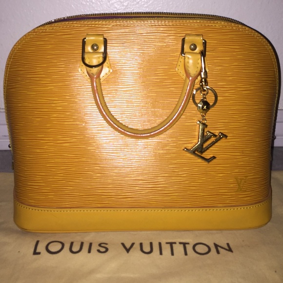 Louis Vuitton Epi Alma Handbag