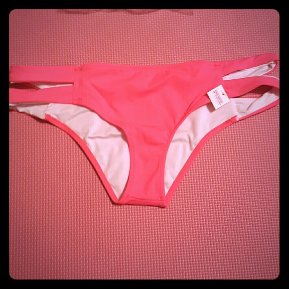 PINK Victoria  Secrets Swim Suit Bikini Bottoms