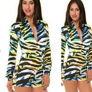 New zebra romper