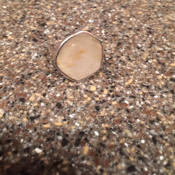 Rutilated Quartz ring - Picture 1 of 3