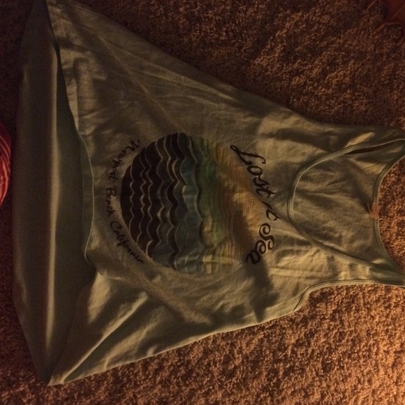 "Lost at sea" crop top for girls.