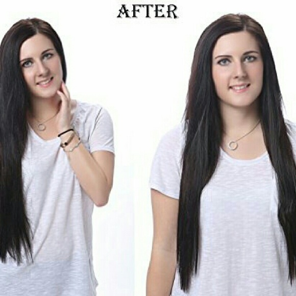 Full Head Clip in Hair #27/613 main image 4
