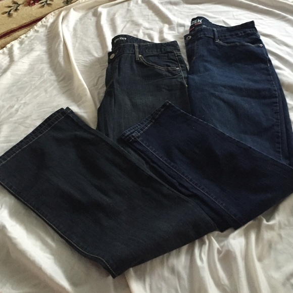 Two pairs of like new jeans