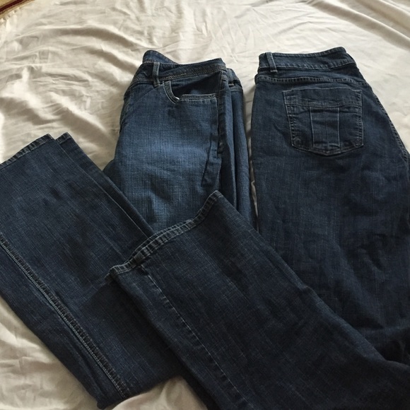 Long length jeans - two pair