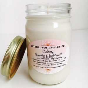 "Calming" Candle (Lavender & Sandalwood)