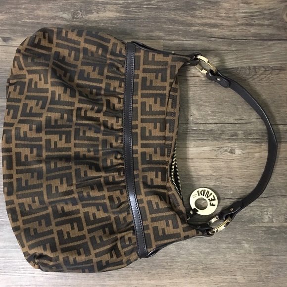 Fendi Zucca Shoulder Bag