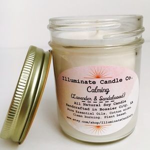 "Calming" Candle (Lavender & Sandalwood)